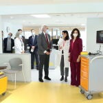 Ayuso visita el nuevo Hospital Oncológico y de Terapias Avanzadas del Gregorio Marañón