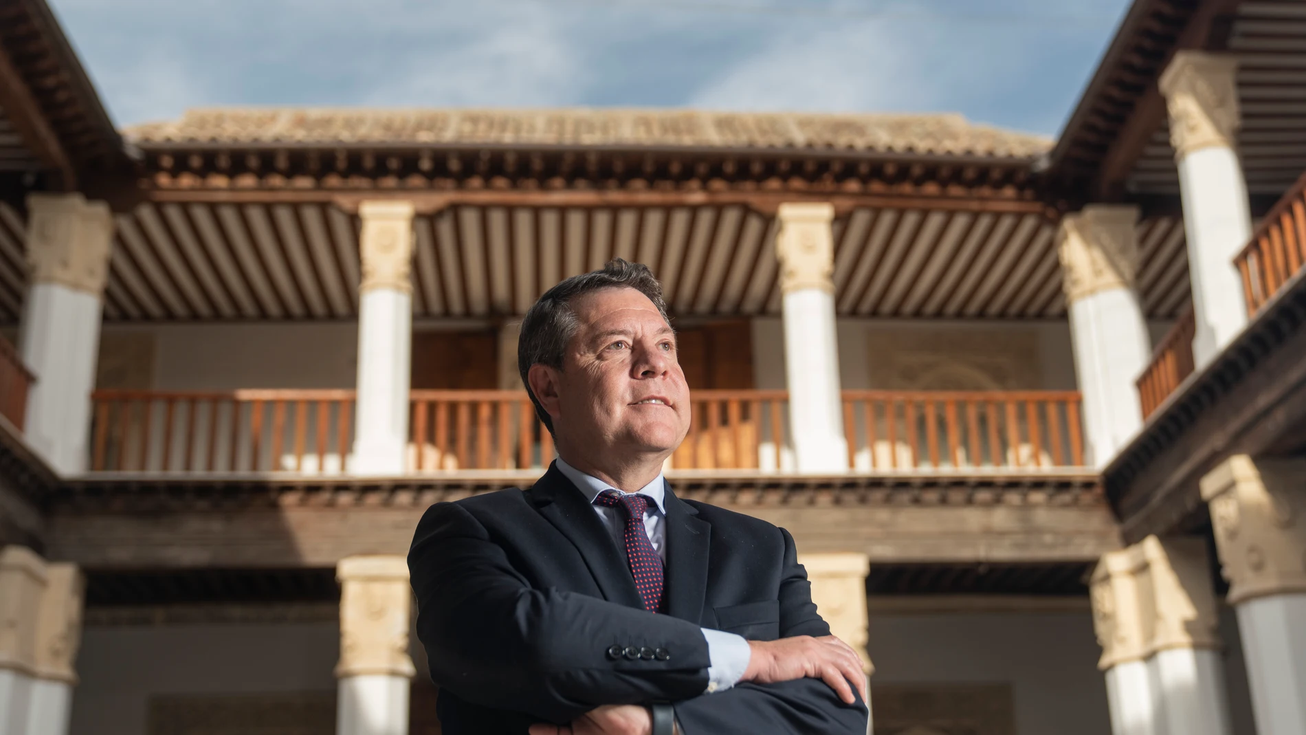 Entrevista a Emiliano García-Page en el Palacio de Fuensalida, Toledo David Jar