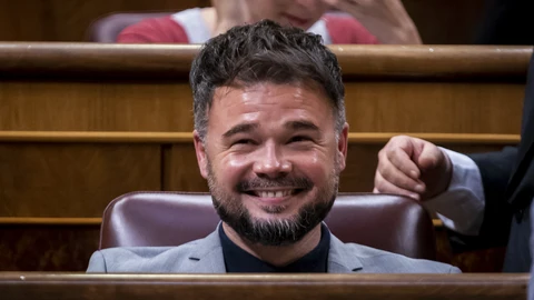 Rufián (ERC) destaca las similitudes entre Pablo Iglesias y Yolanda Díaz e insta a la izquierda a estar "unida"
