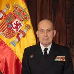El almirante general Antonio Martorell, Jefe de Estado Mayor de la Armada