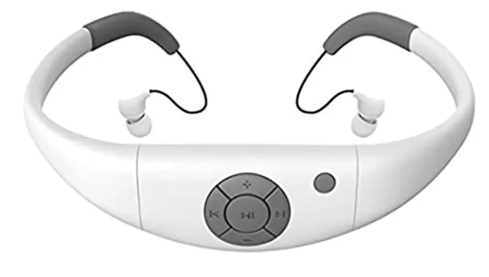 Reproductor MP3 con auriculares para natación de Tayogo.