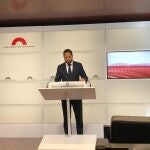 Ignacio Garriga (Vox) critica que el Govern "impide la entrada de Vox" a la cumbre por la sequía