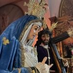 Un incendio daña la imagen de una Virgen que se encontraba en veneración en Chiclana (Cádiz)