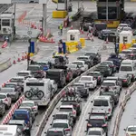 Ferry passengers experience delays at the Port of Dover