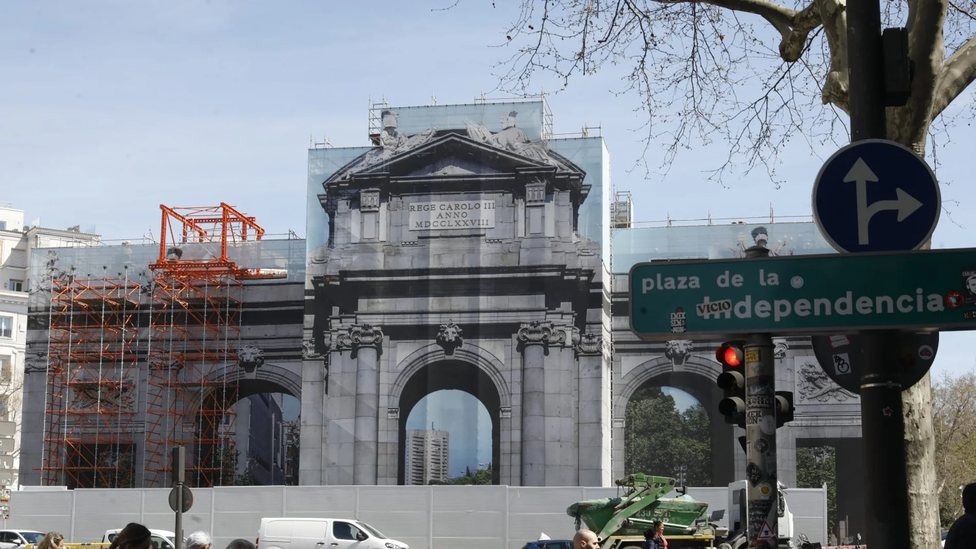 Restauración de la Puerta de Alcalá