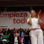 Presentacion de la candidatura de Yolanda Díaz con Sumar. 
