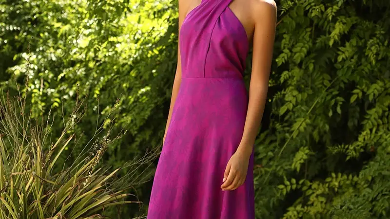 Vestido buganvilla