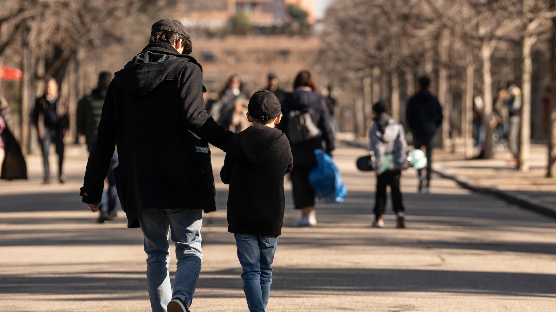 Familias en el Retiro