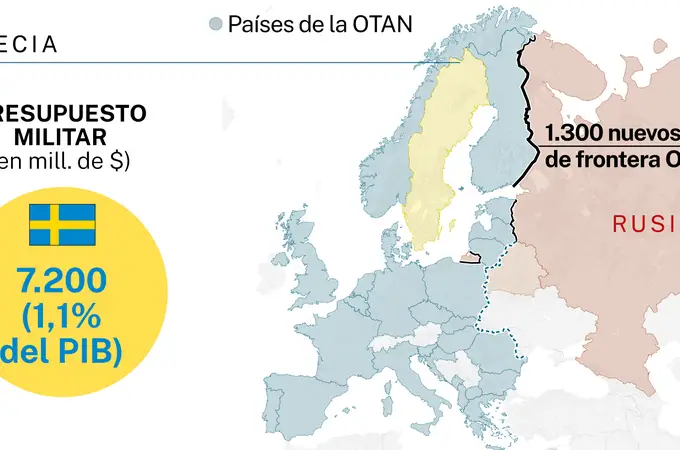 Suecia se ofrece a acoger en su territorio a tropas de la OTAN antes incluso de su adhesión