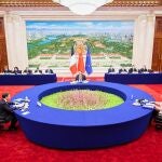 La reunión de Xi Jinping con Emmanuel Macron y Ursula von der Leyen