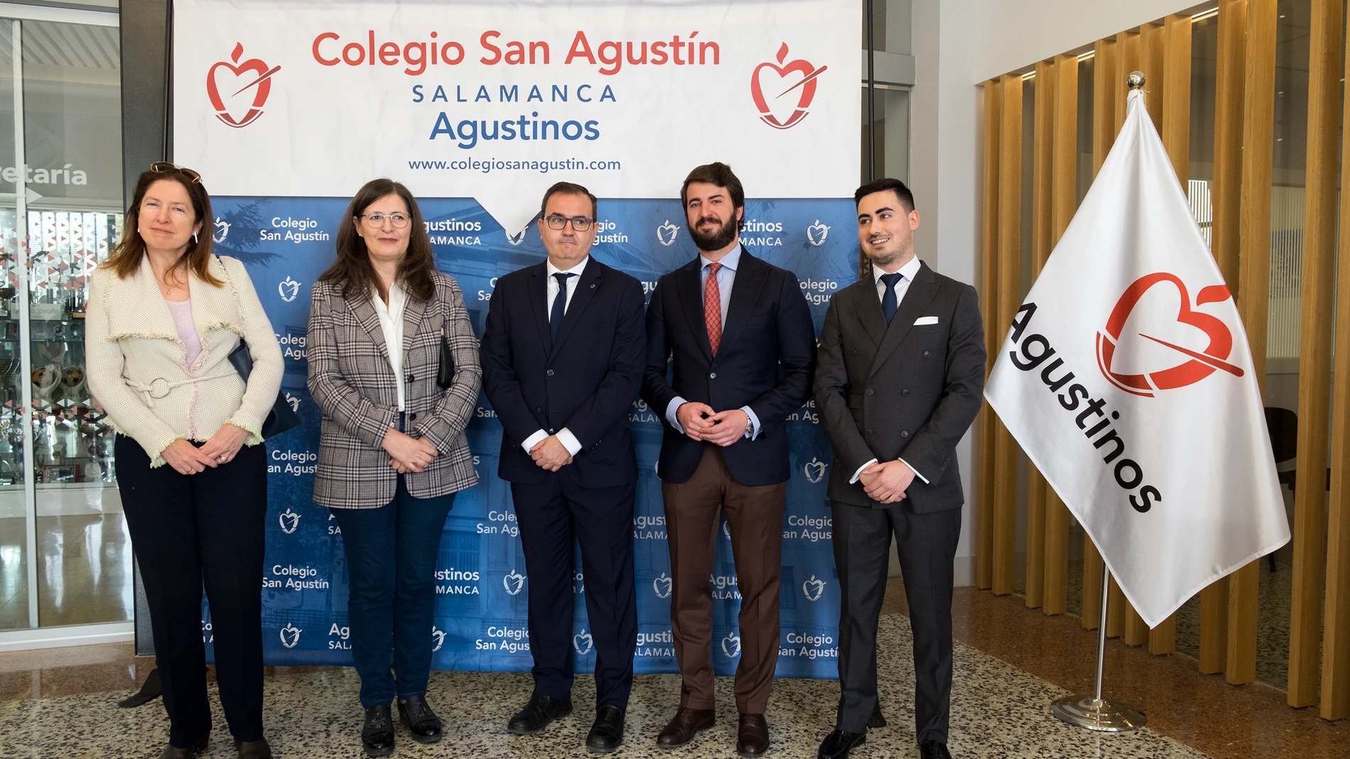 García-Gallardo participa en unas jornadas en el Colegio San Agustín de Salamanca