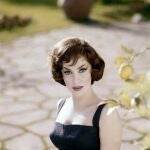 FILE - A photo taken in the 50s of Italian actress Gina Lollobrigida. Lollobrigida, who embodied the Italian stereotype of Mediterranean beauty and was dubbed “the most beautiful woman in the world” after the title of one her movies, has died in Rome at age 95. Italian news agency Lapresse reported Lollobrigidaís death on Monday, Jan. 16, 2023 quoting Tuscany Gov. 
