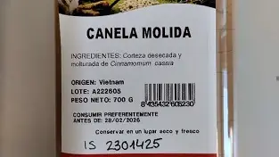 Imagen del producto implicado en la alerta