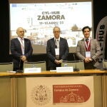  Inauguración del evento internacional de innovación y emprendimiento tecnológico CyL-HUB Zamora, financiado por fondos Next Generation EU y la Junta de Castilla y León con 1.342.280 euros. El acto cuenta con la participación del vicerrector de Investigación y Transferencia de la Universidad de Salamanca, José Miguel Mateos