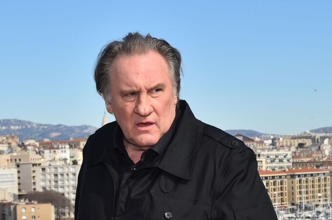 Gérard Depardieu Photocall of the Netflix program "Marseille" in Marseille on february 18th 2018