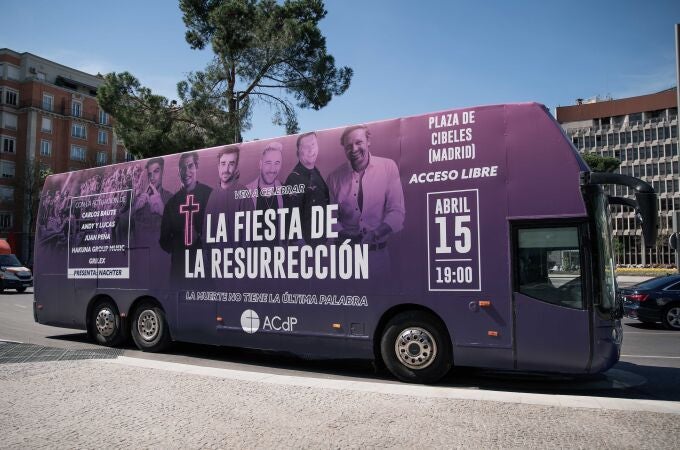 Esta gran Fiesta de la Resurrección tendrá lugar este sábado en la Plaza de la Cibeles, en Madrid, de 19h a 21,30h.