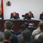 Reanudado el macrojuicio en Cádiz de 'Los Castañas' tras asignar defensa para el acusado cuyo abogado renunció