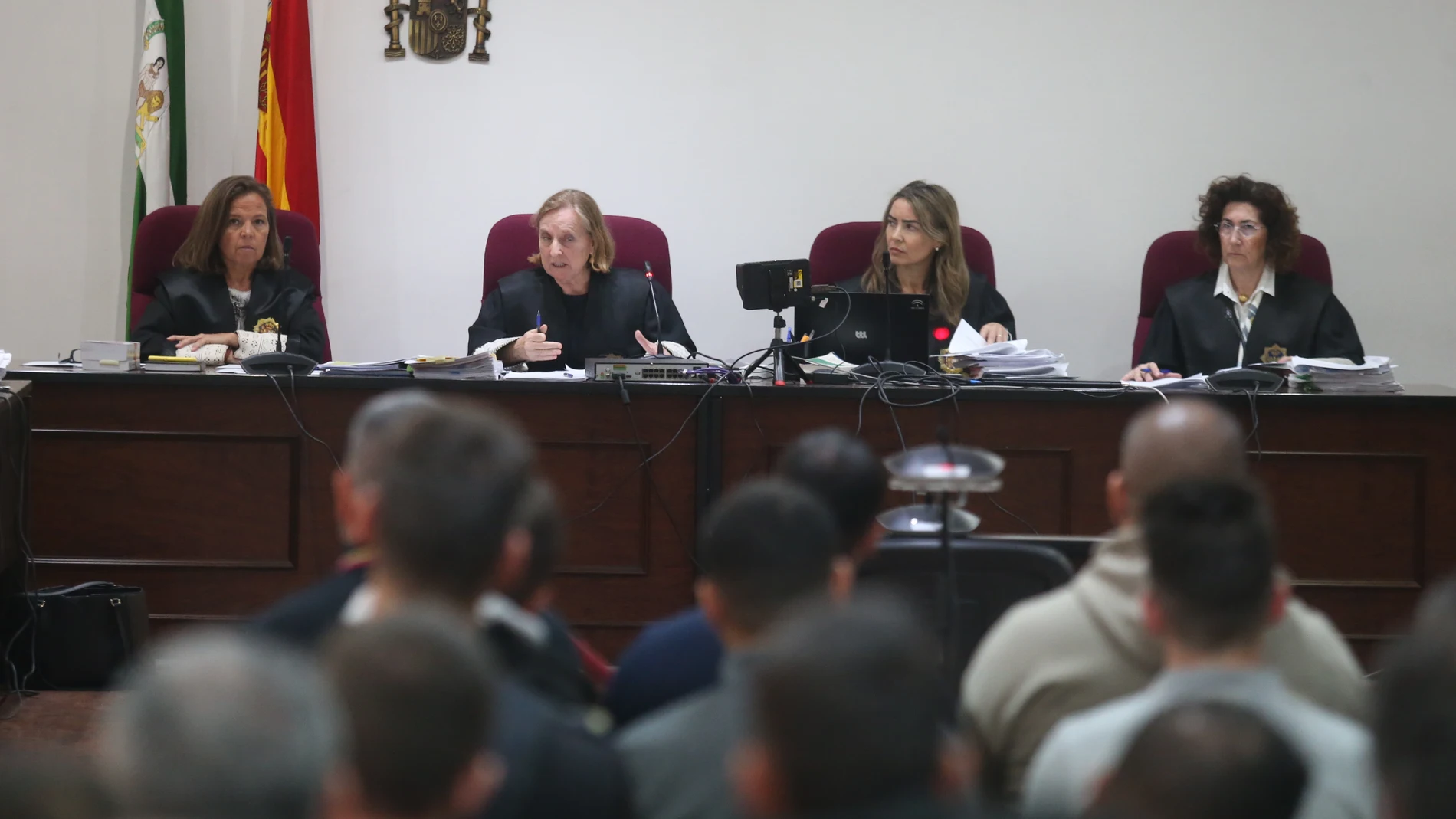 Reanudado el macrojuicio en Cádiz de 'Los Castañas' tras asignar defensa para el acusado cuyo abogado renunció