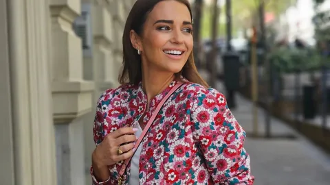 Paula Echevarría nos ha enamorado con vestido crochet.