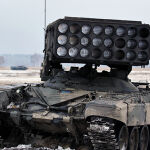 TOS-1A, el temible lanzallamas termobárico que Rusia está utilizando en la ciudad de Bajmut.