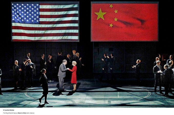 Estrenada en 1987, «Nixon in China» cuenta con materiales de apoyo sacados de la Fundación y el Museo del presidente norteamericano