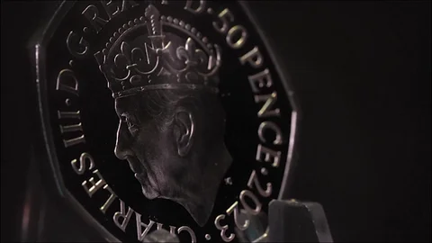 Reino Unido ha fabricado dos monedas conmemorativas de la coronación de Carlos III