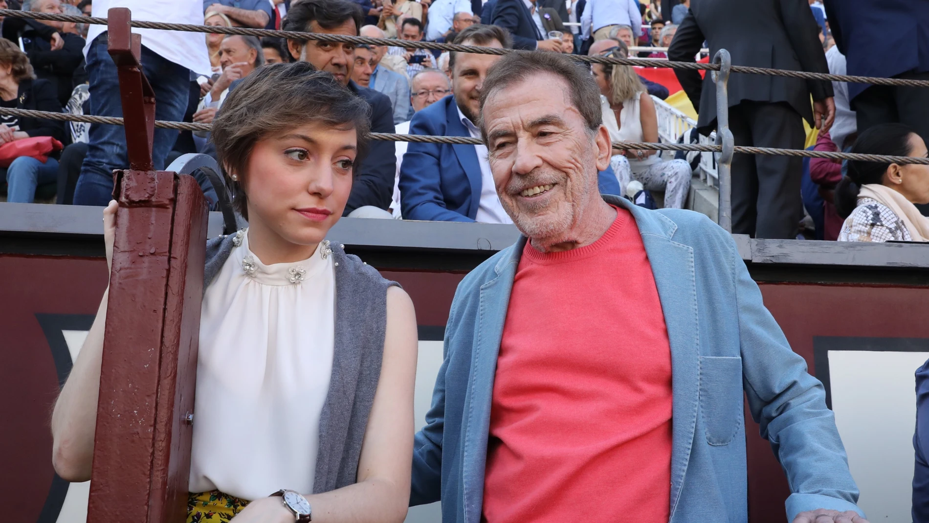 Emma Nogueiro y Fernando Sánchez Dragó