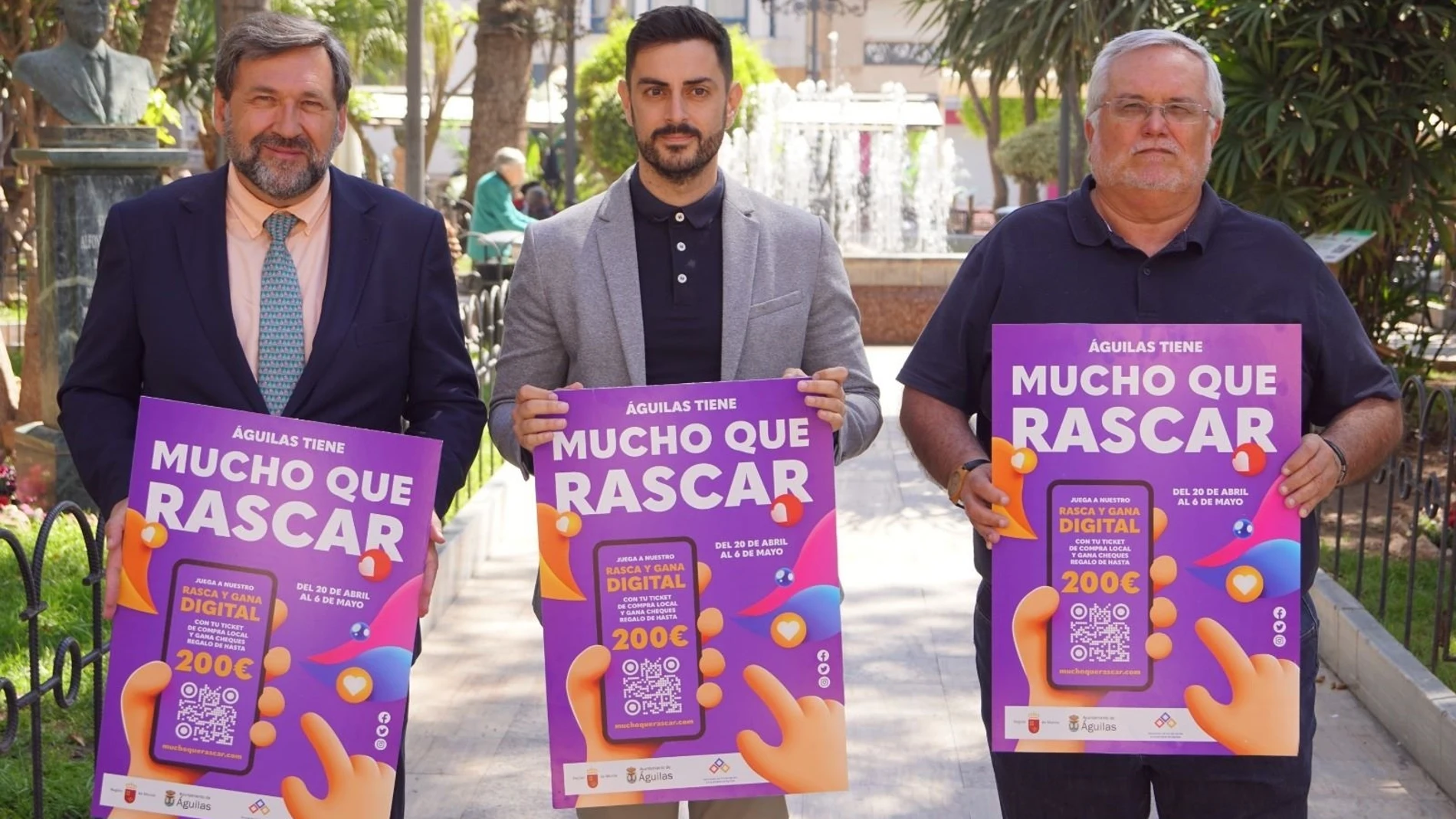 El director general de Comercio e Innovación Empresarial, Miguel Ángel Martín, en la presentación de la campaña de dinamización 'Mucho que rascar'
