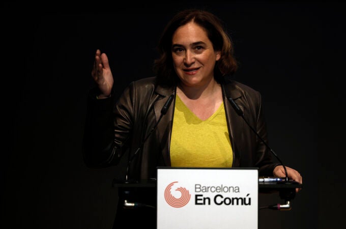  La candidata de Barcelona en Común y alcaldesa de Barcelona, Ada Colau, presenta su lista para las elecciones del 28 de mayo