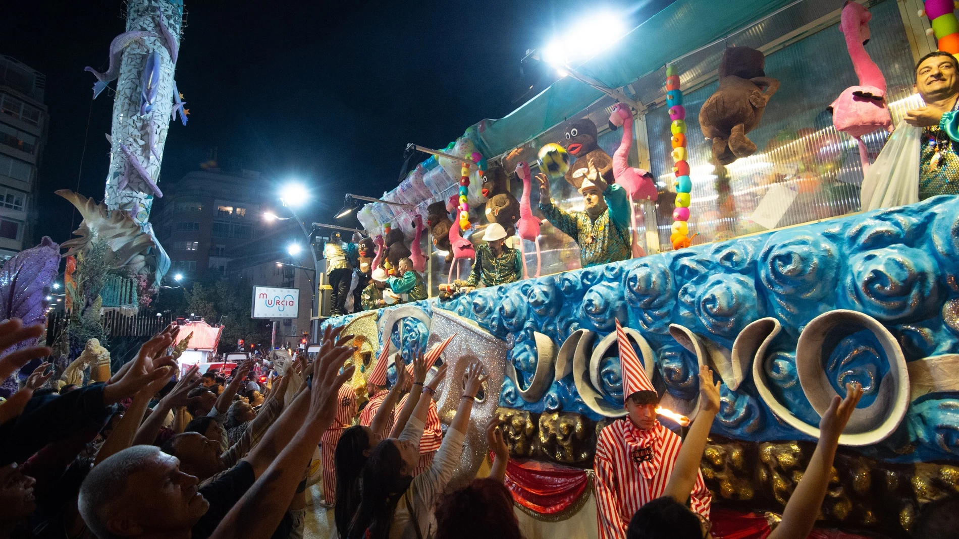 Imagen del desfile del Entierro de la Sardina