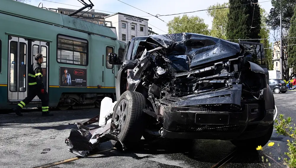 SS Lazio captain Ciro Immobile unscathed after car crash