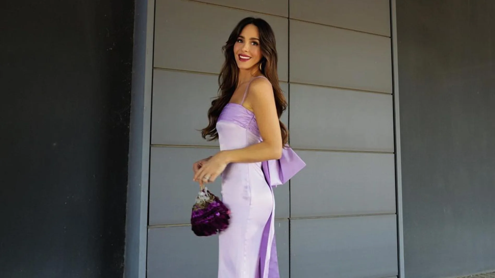 Rocío Osorno con vestido de Zara.