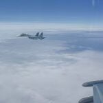 Eurofighter Typhoons de RAF se asociaron con Alemania para avisar a los cazas rusos que volaban sobre el golfo de Finlandia y se dirigían hacia Estonia