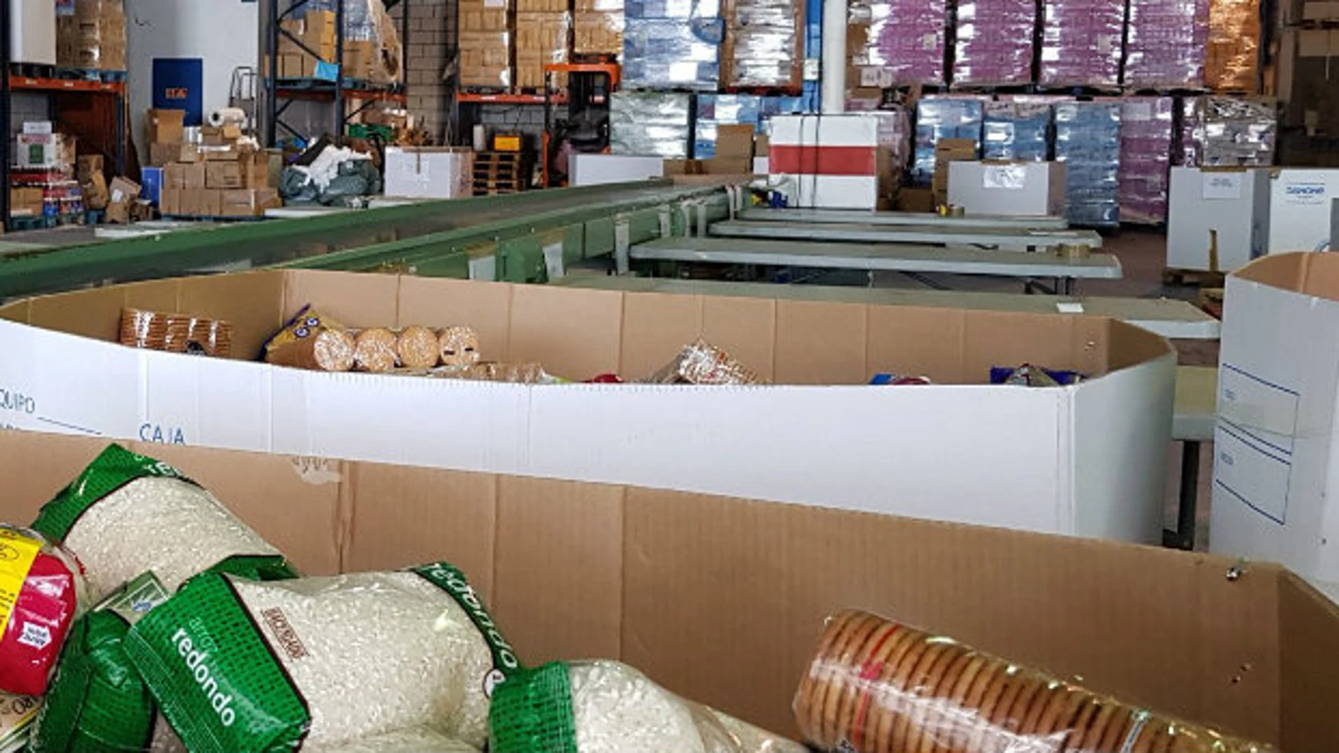 Almacén del Banco de Alimentos de Segovia