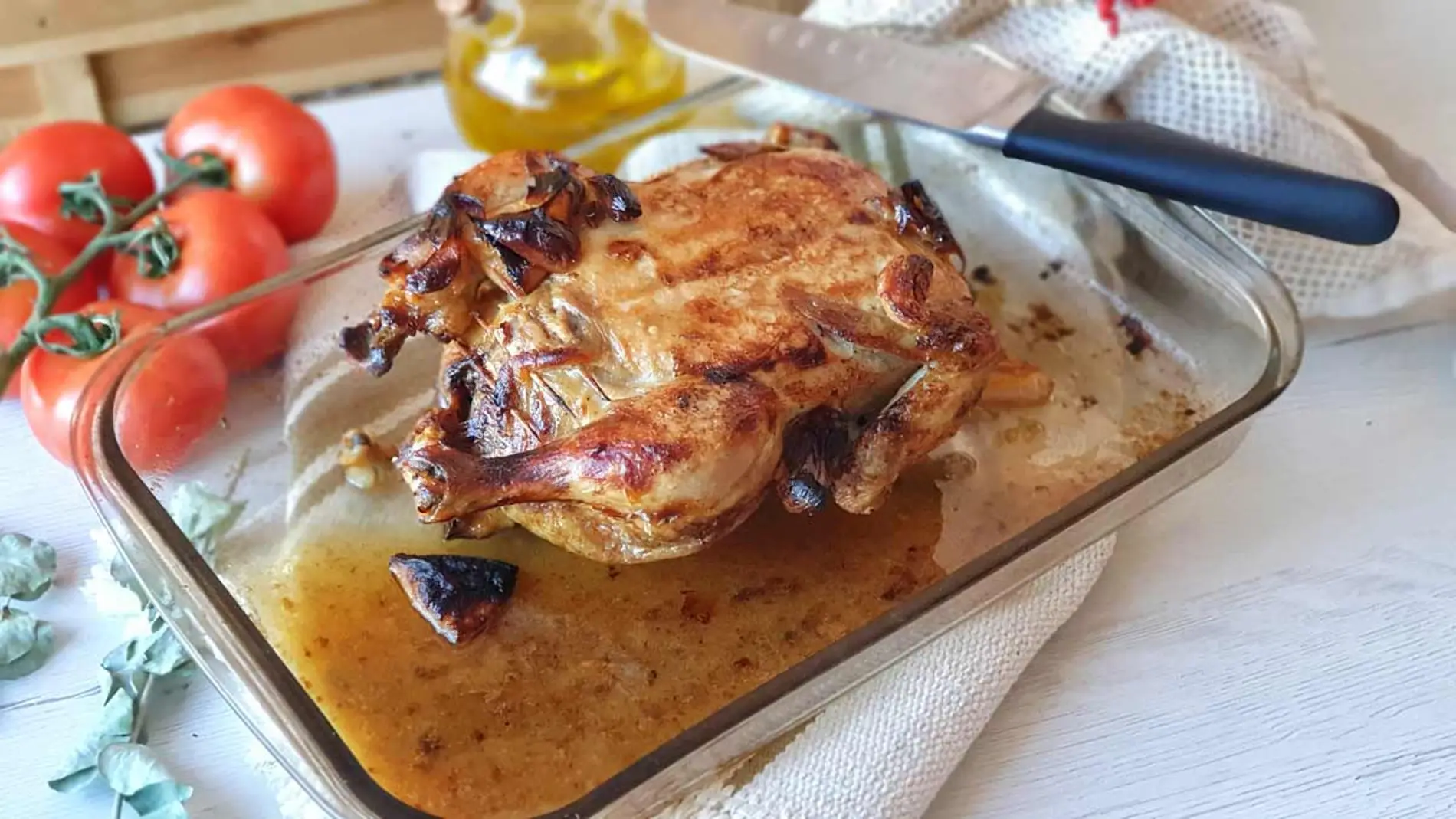 La receta del día: Pollo relleno de butifarra y manzana