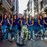 Pedaladas reivindicativas para mejorar tratamiento oncológico