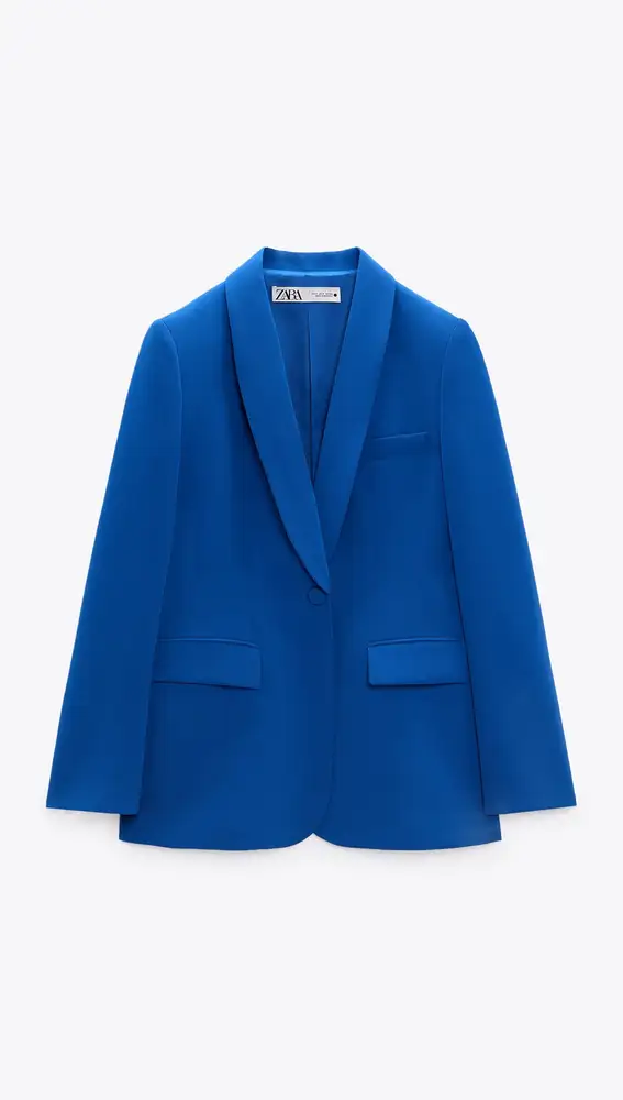 blazer cuello smoking 67 Tuxedo collar blazer