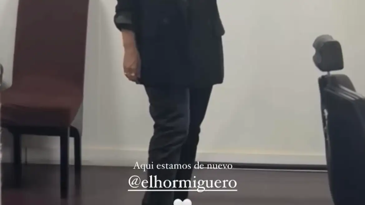 Tamara Falcó en 'El Hormiguero'. 