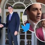 La original petición popular de Twitter a Pedro Sánchez en su visita a la Casa Blanca 