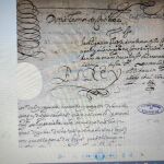 La carta escrita por la madre de Cervantes
