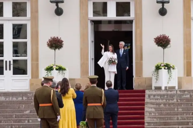 Así ha sido la boda de la princesa Alexandra de Luxemburgo 