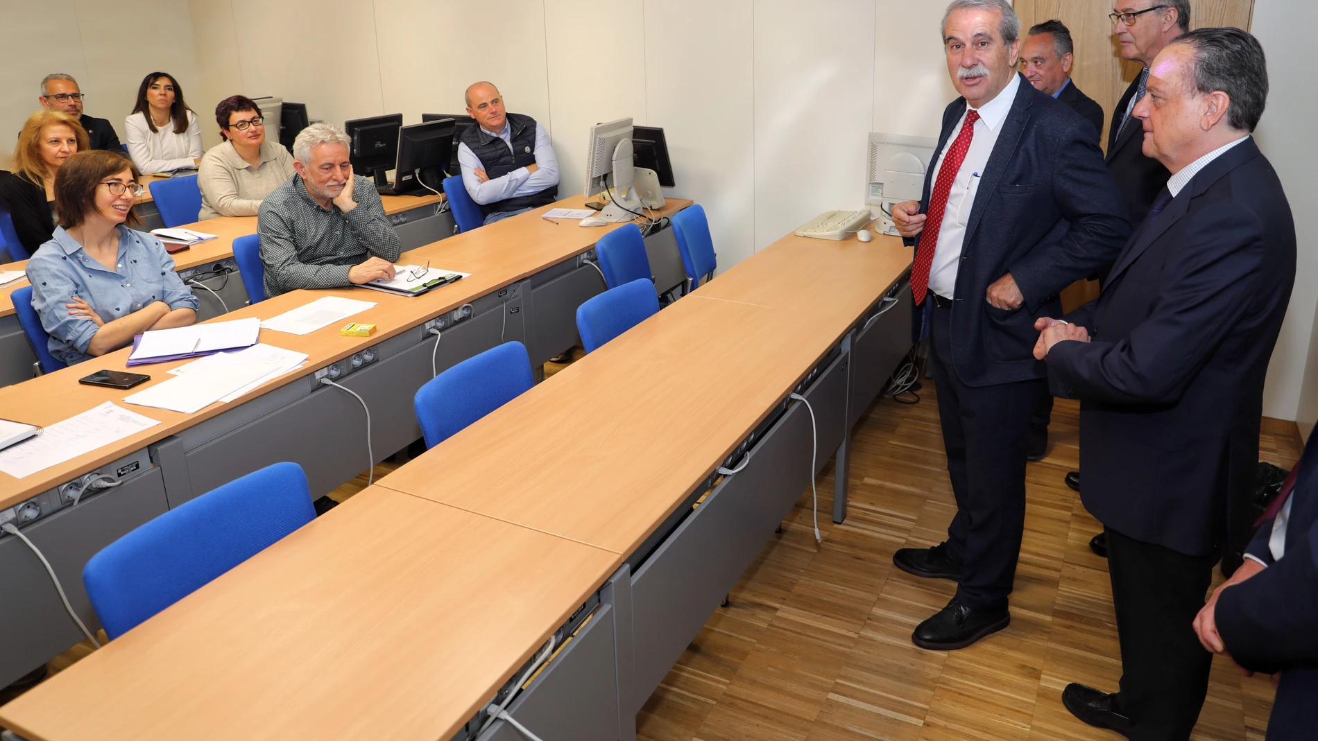 Sánchez de Vega y Amilivia asisten al curso en Palencia