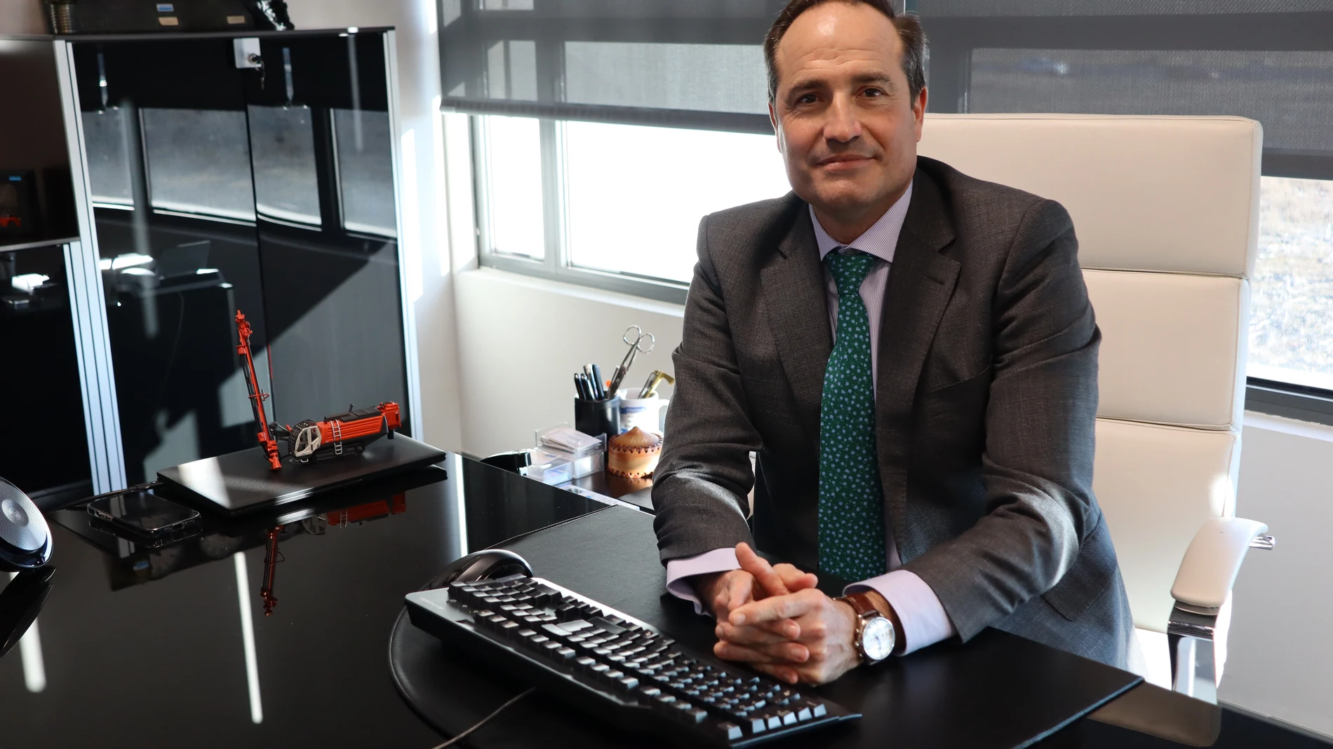 Enrique Mota, director general de Sandvik Mining and Rock Solutions en España.