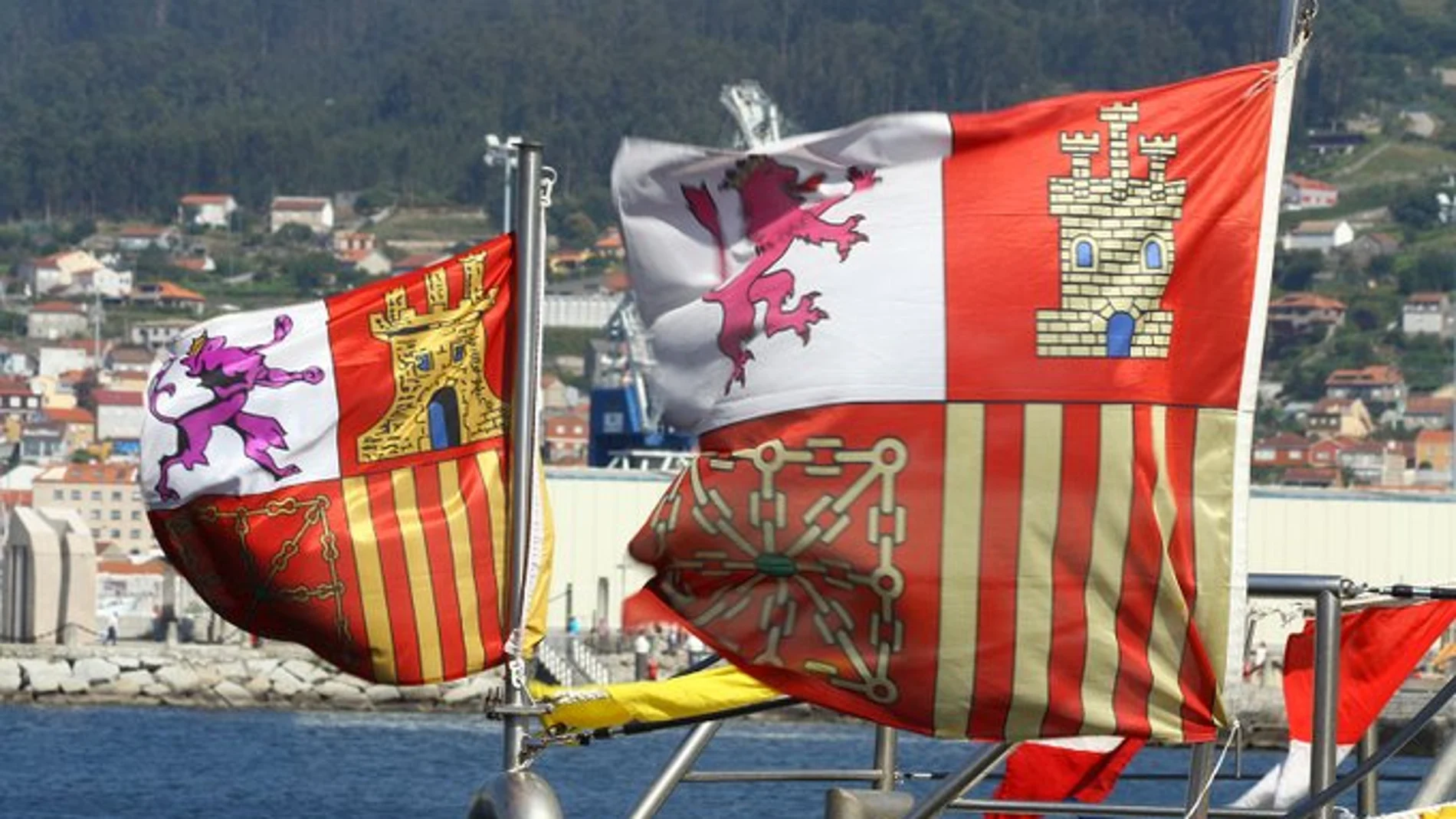 ¿Qué es la bandera de tajamar o torrotito, que usan los buques de la Armada en determinadas ocasiones?