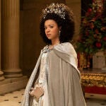La reina Carlota, en la miniserie de Netflix
