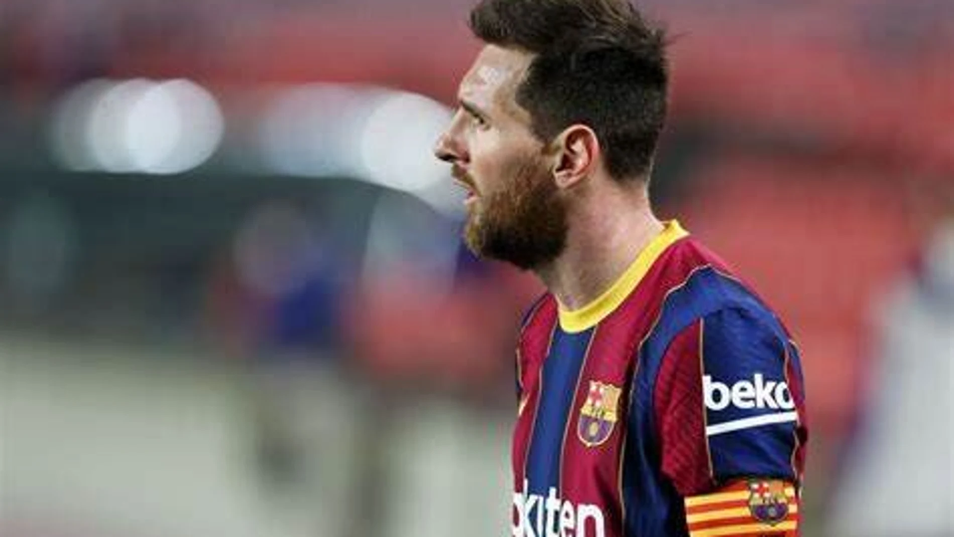 Leo Messi con el FC Barcelona