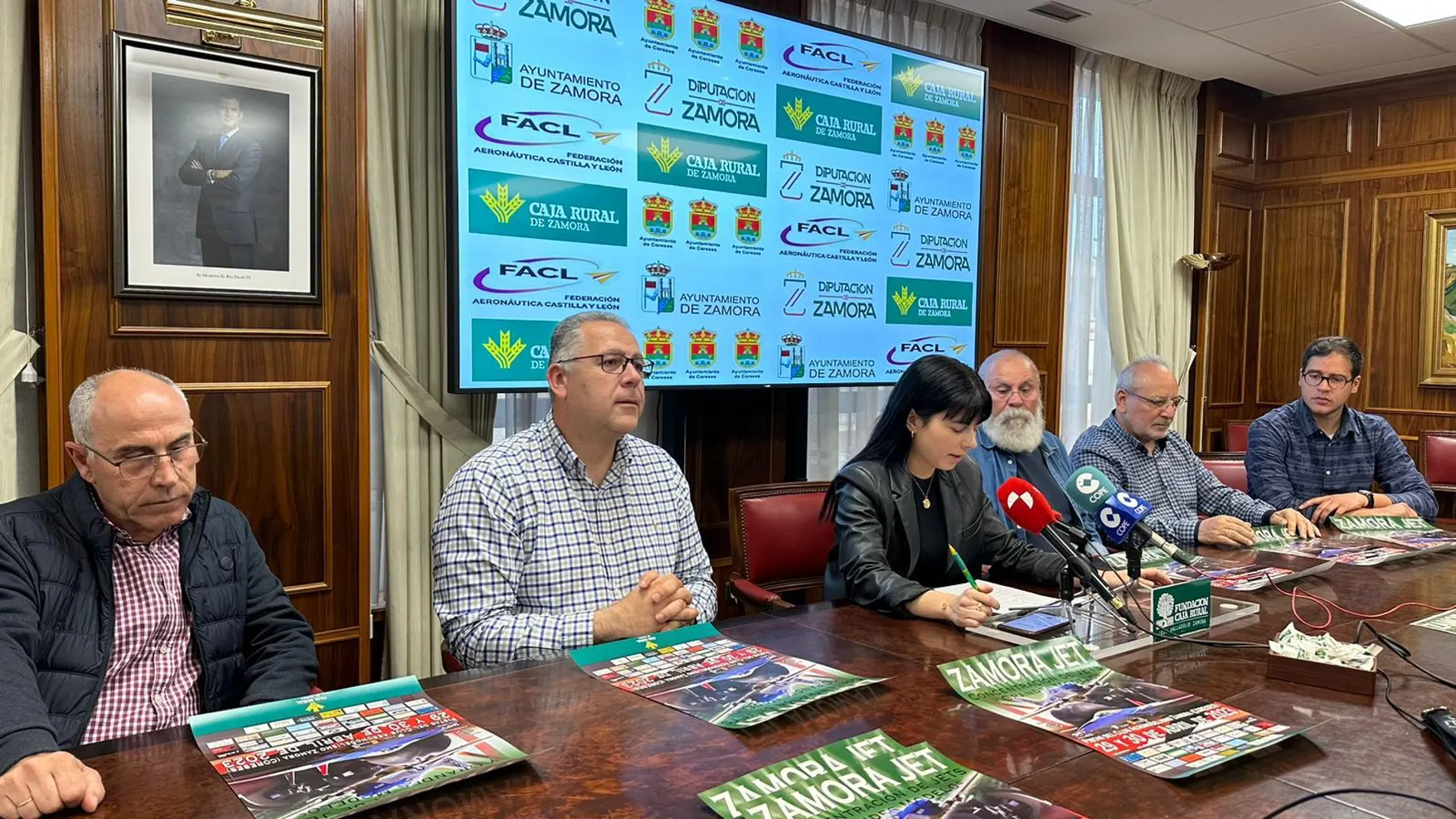Presentación de la concentración "Zamora Jet"