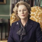 Meryl Streep en "La dama de Hierro", dando vida a Margaret Thatcher