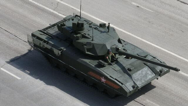 Un tanque T-14 Armata 