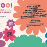 Cartel del festival dedicado a Bowie que tendrá lugar este sábado en Zamora